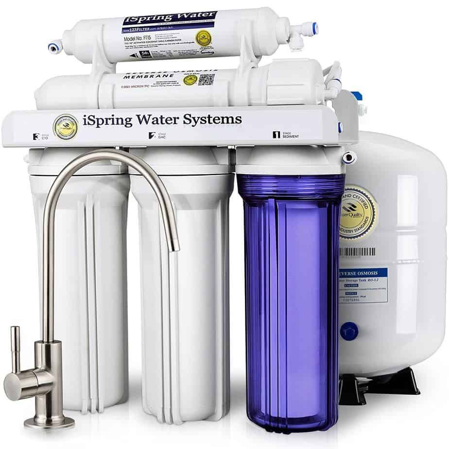 A Reverse Osmosis Water Filter