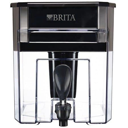 Brita Large 18 Cup UltraMax Water Dispenser And Filter Front Side