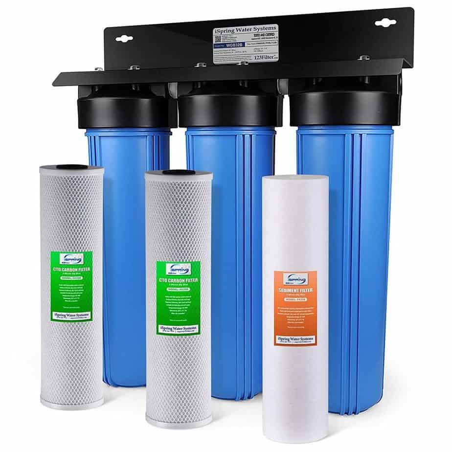 iSpring WGB32B 3 Stage Whole House Water Filter