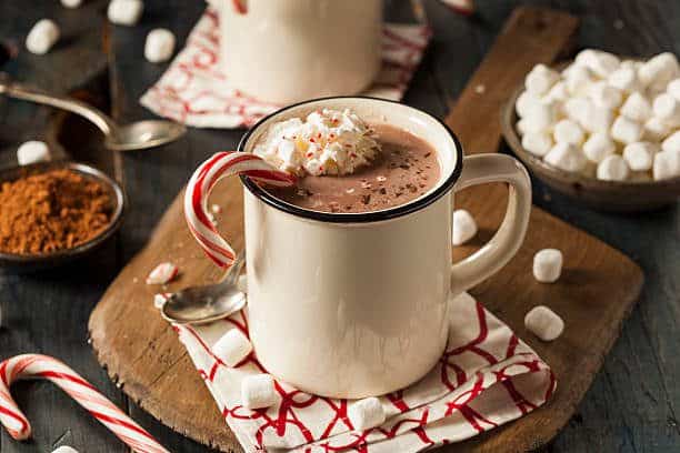 homemade-peppermint-hot-chocolate-with-whipped-cream