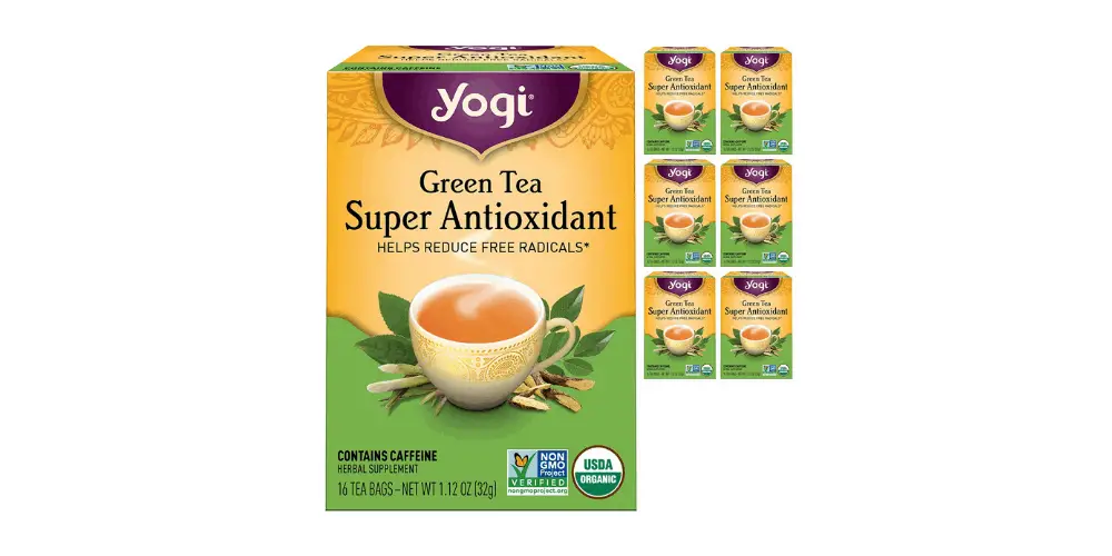 A Photo Of Yogi Green Tea