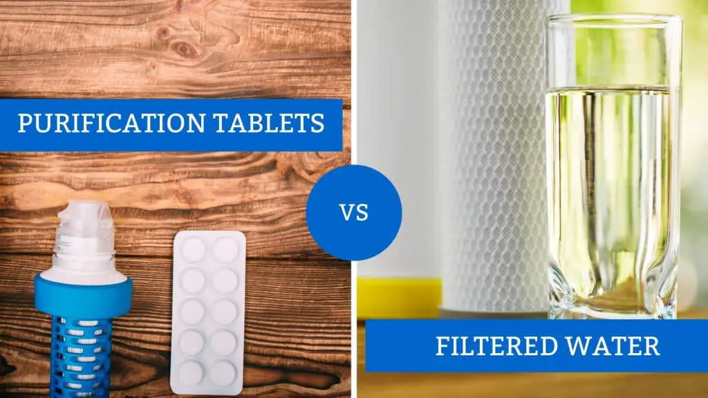 The Clean Water Show Down Water Filters vs Purification Tablets
