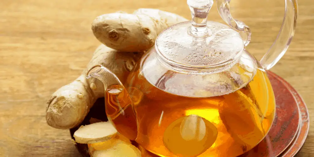 ginger tea for sore throat